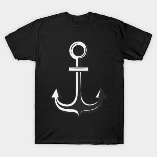 Vintage Anchor graphic design. T-Shirt